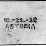World's first xerographic image