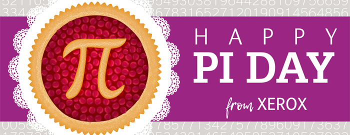 Happy Pi Day from Xerox and XMPie